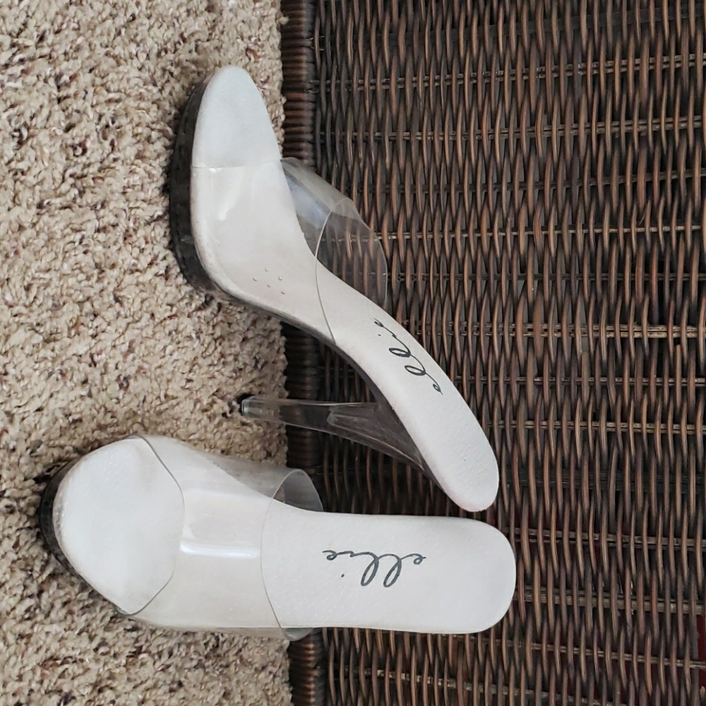 Ellie Clear Heels